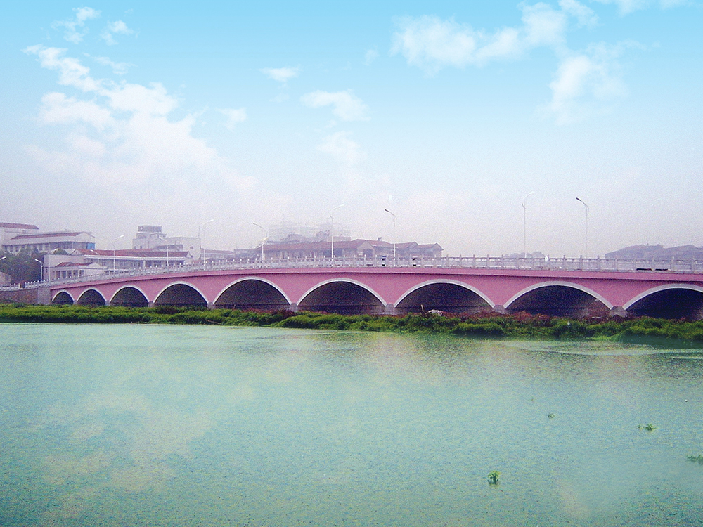 武漢蔡甸區蓮花湖茂林橋